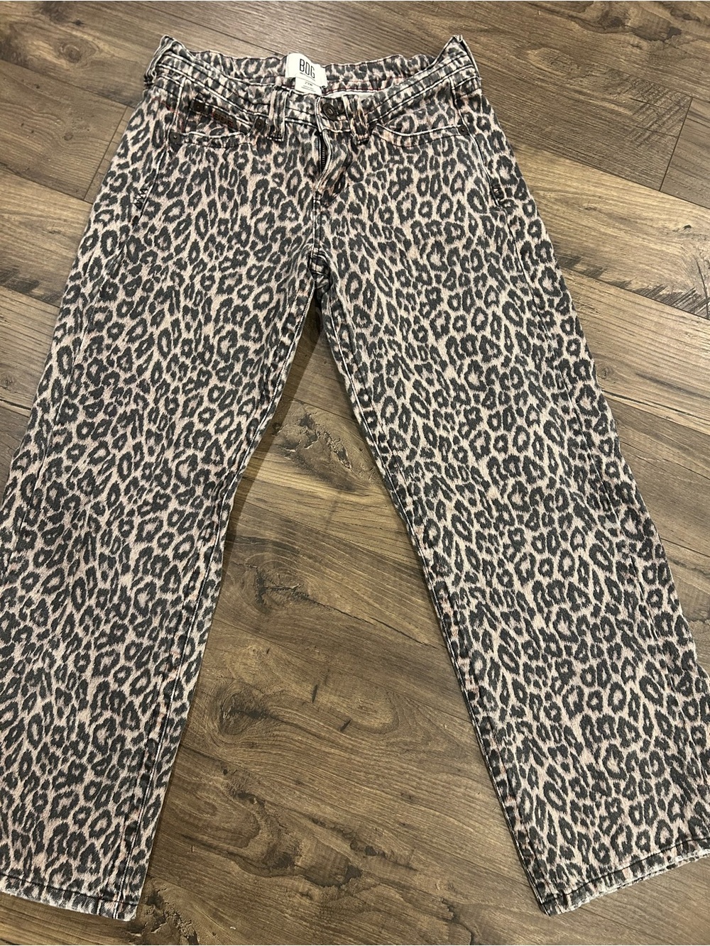 Urban Outfitters Leopard Print Women’s Jeans - Beige, Black